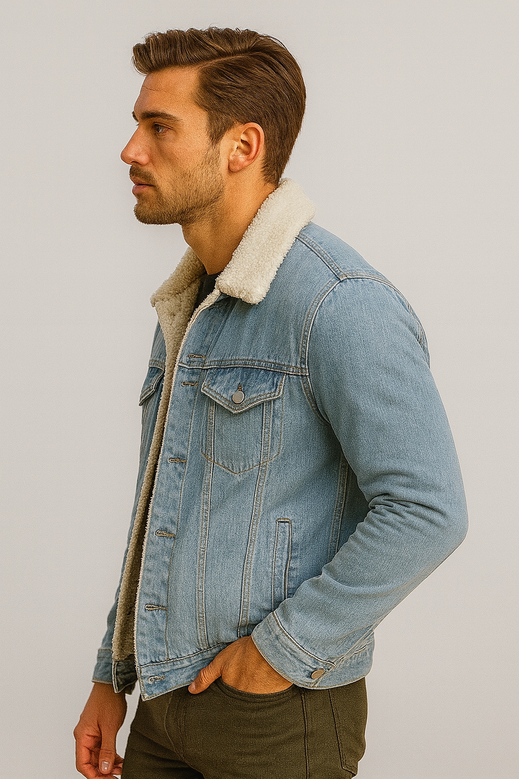 Arctic Denim Coat
