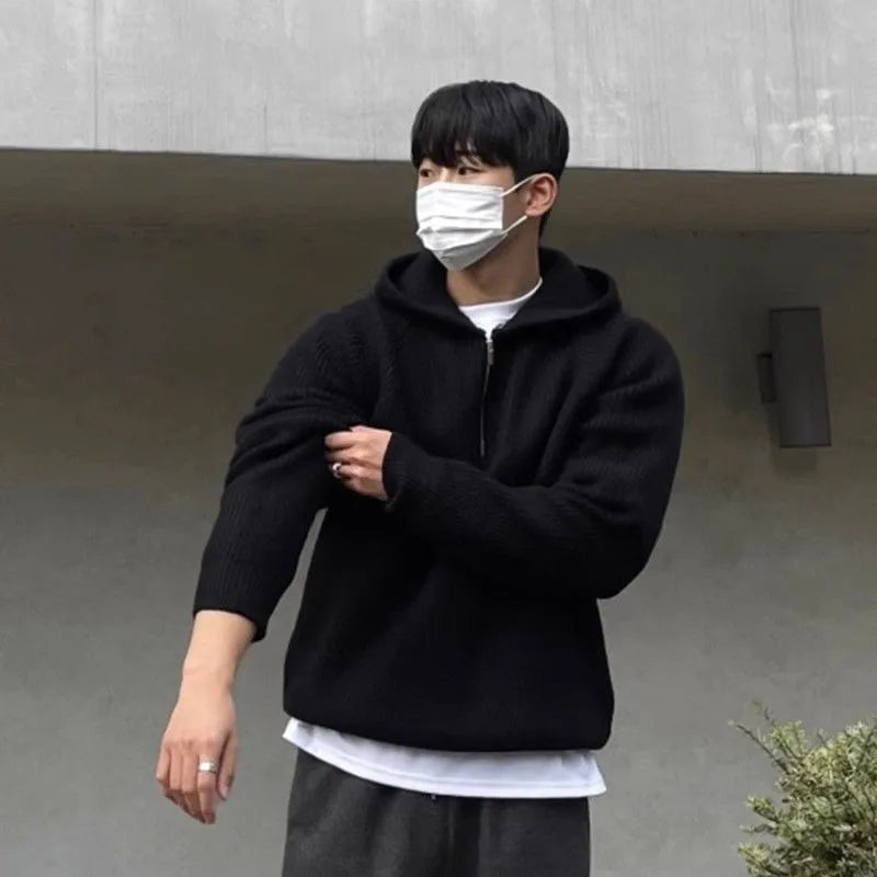 Theo Velvet Knit Turtleneck