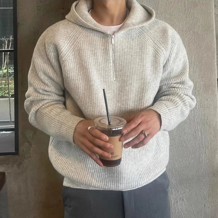 Theo Velvet Knit Turtleneck