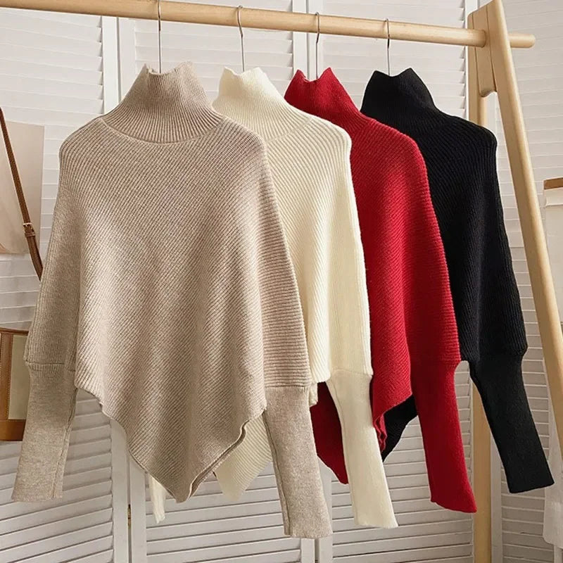 Noelle Turtleneck Knit Sweater