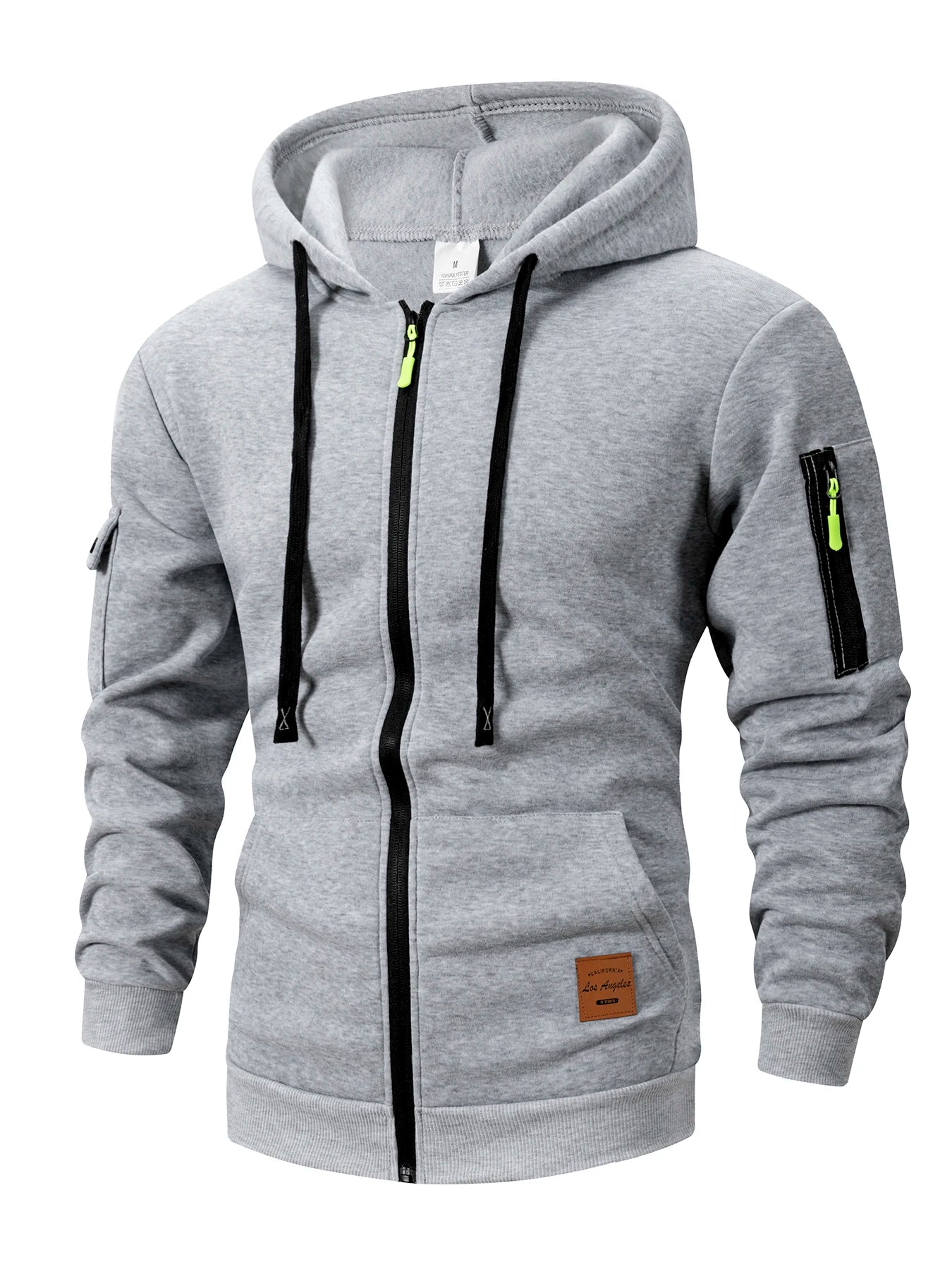 Ethan Hooded Casual Zip Jacket