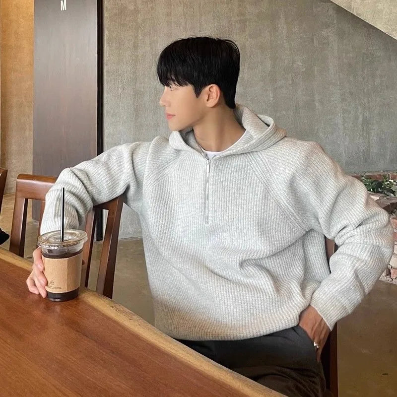 Theo Velvet Knit Turtleneck