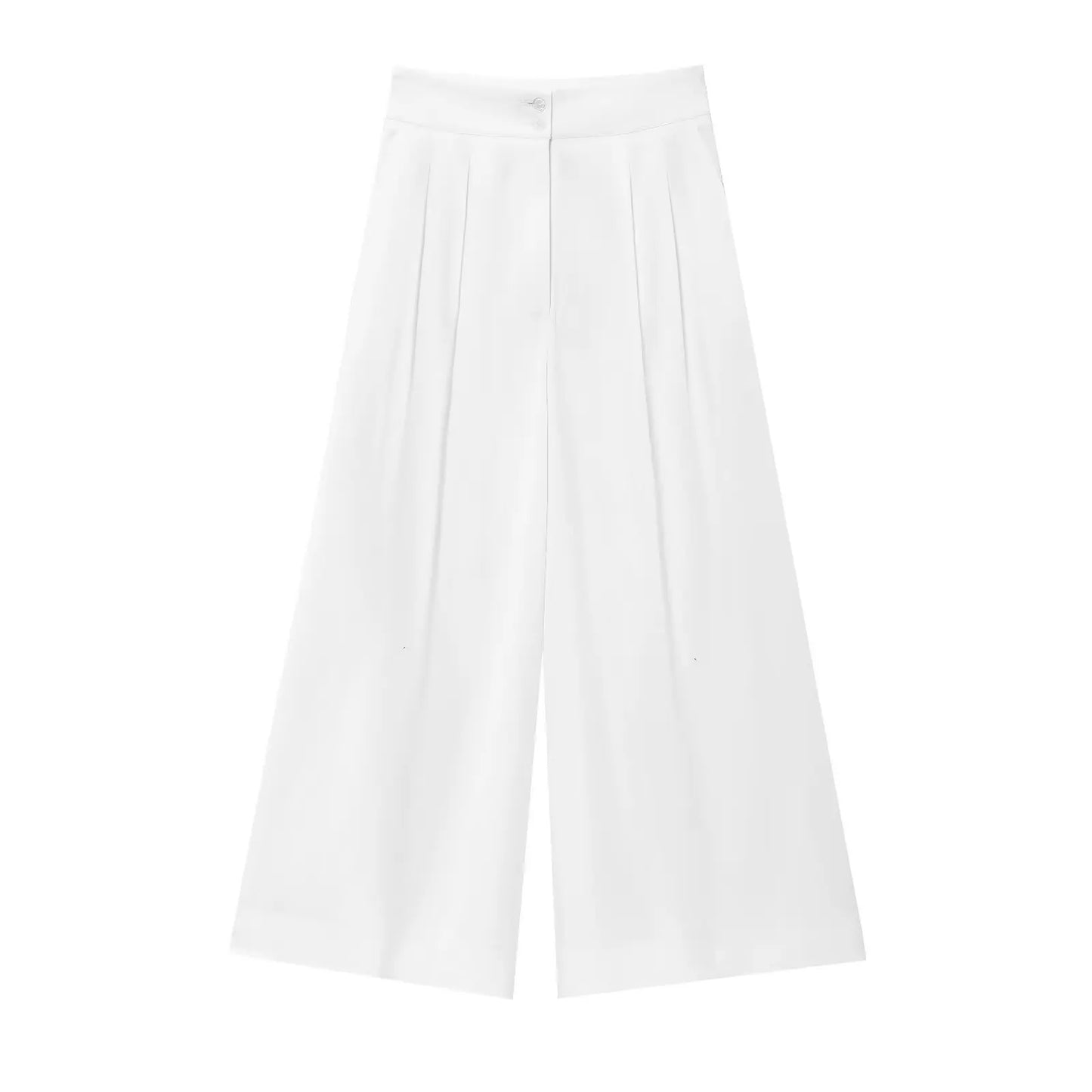 Amélie Satin Wide-Leg Jumpsuit