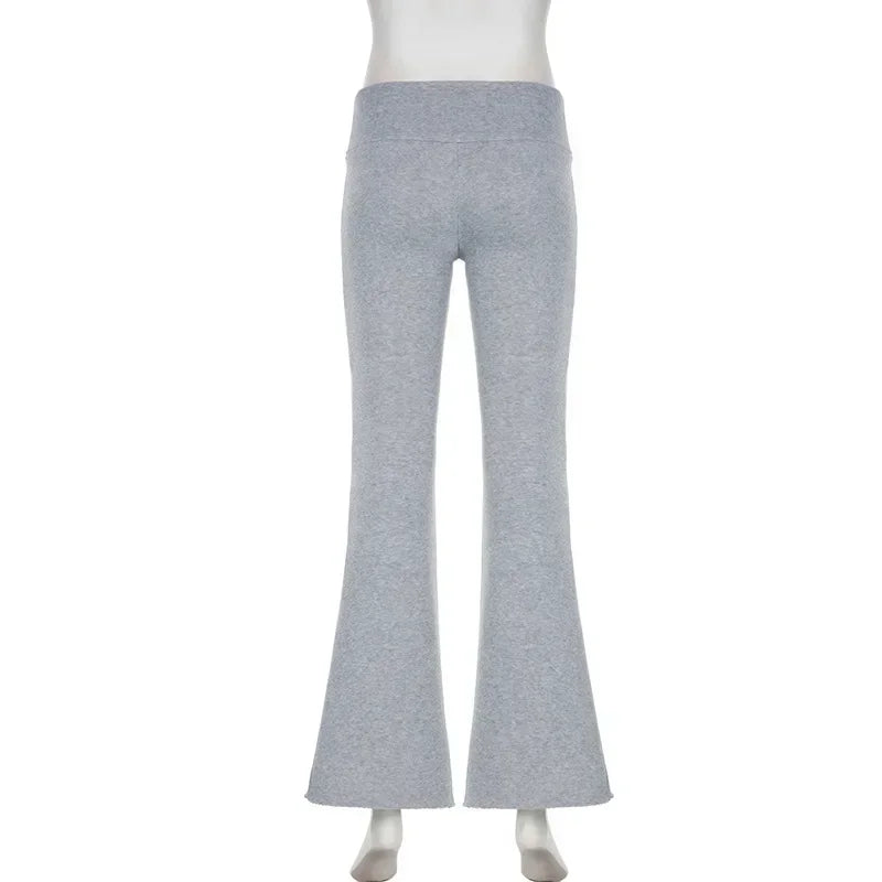 Clara Wide-Leg Cotton Trousers