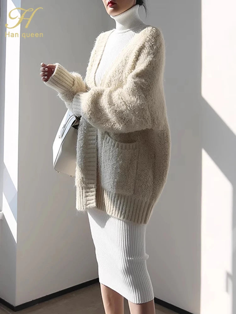 Isadora Belted Knit Dress