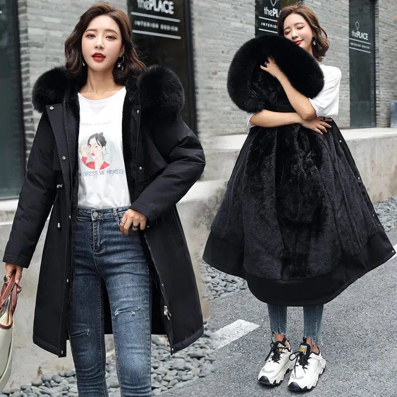 Aurora Long Hooded Winter Coat
