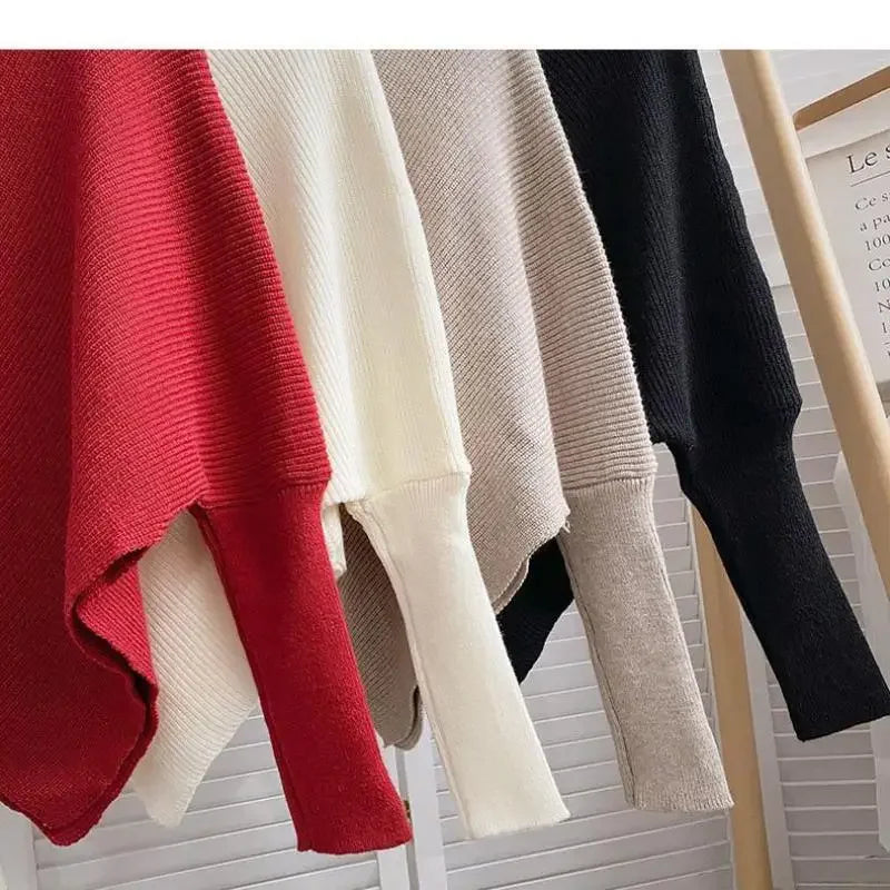 Noelle Turtleneck Knit Sweater