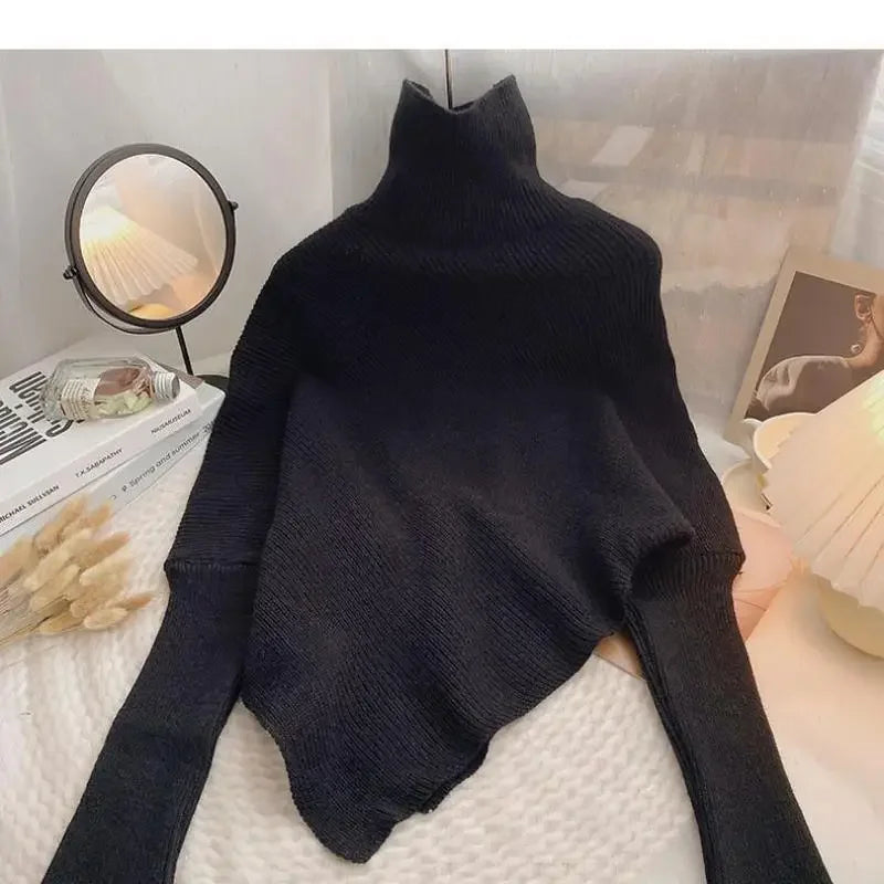 Noelle Turtleneck Knit Sweater