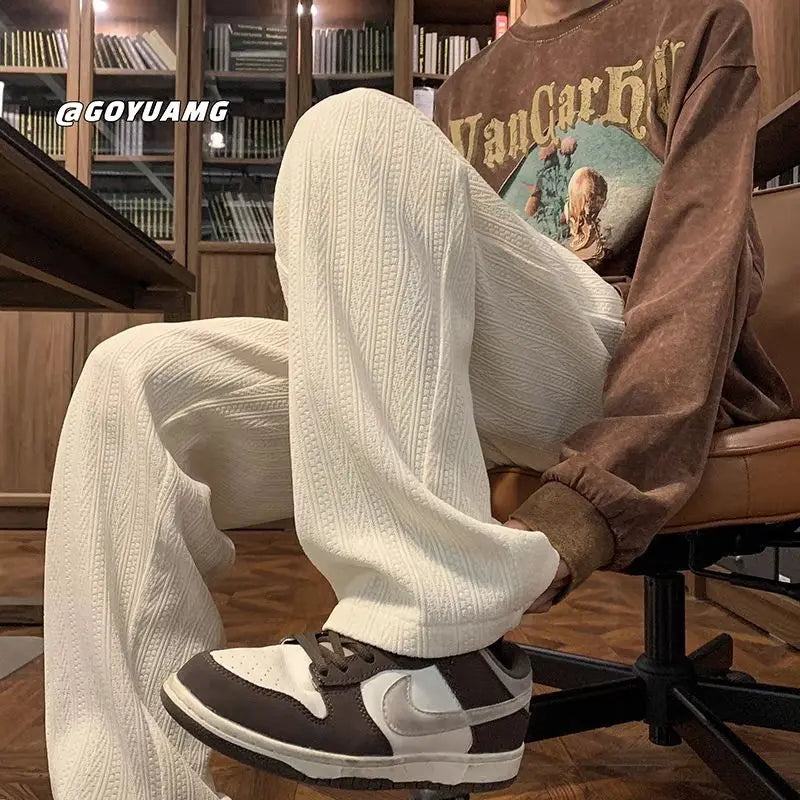 Lennox Wide-Leg Canvas Trousers