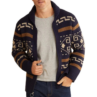 StratoKnit Zip Cardigan