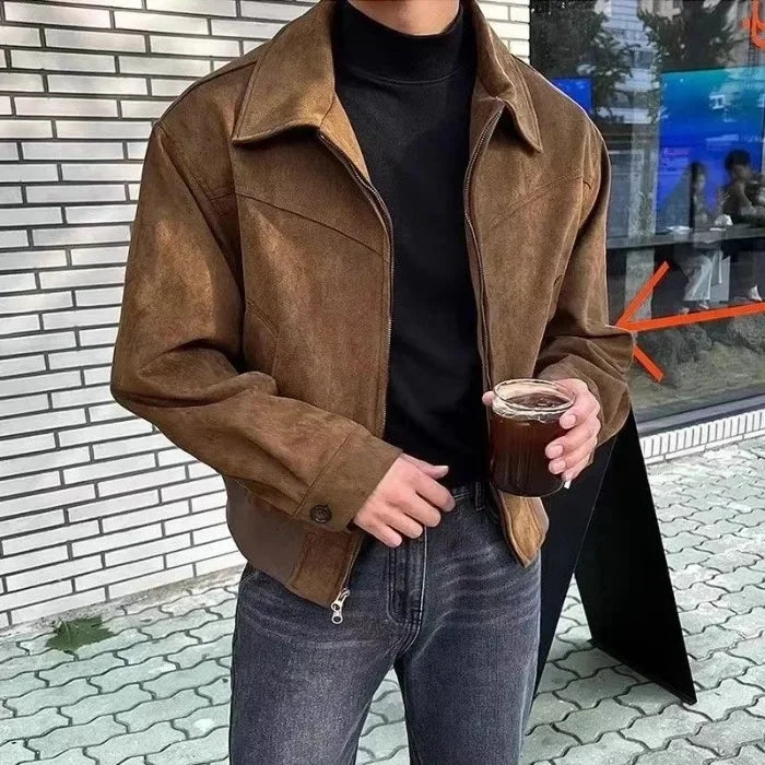 Sahara Suede Bomber