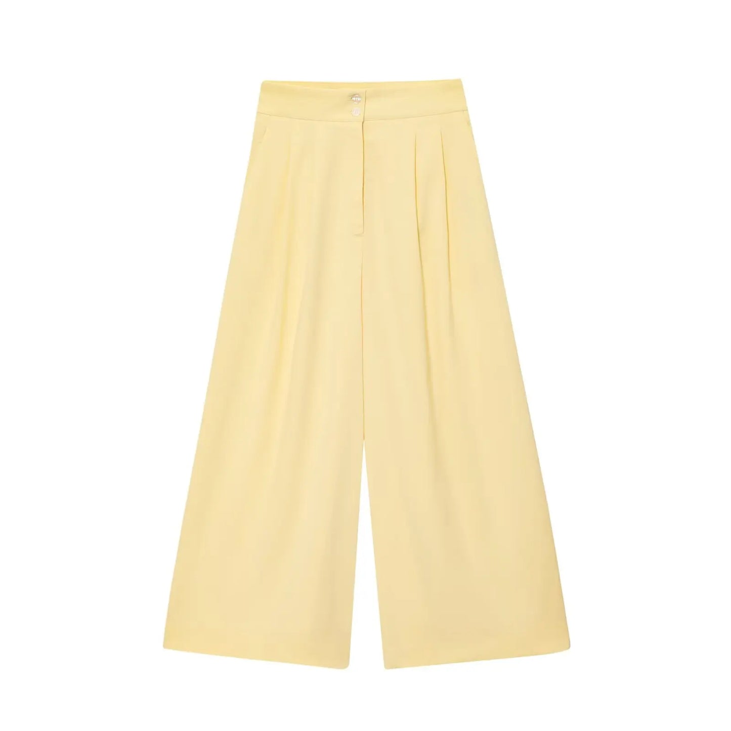 Amélie Satin Wide-Leg Jumpsuit