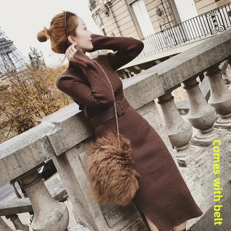Seraphine Fleece Hooded Dress