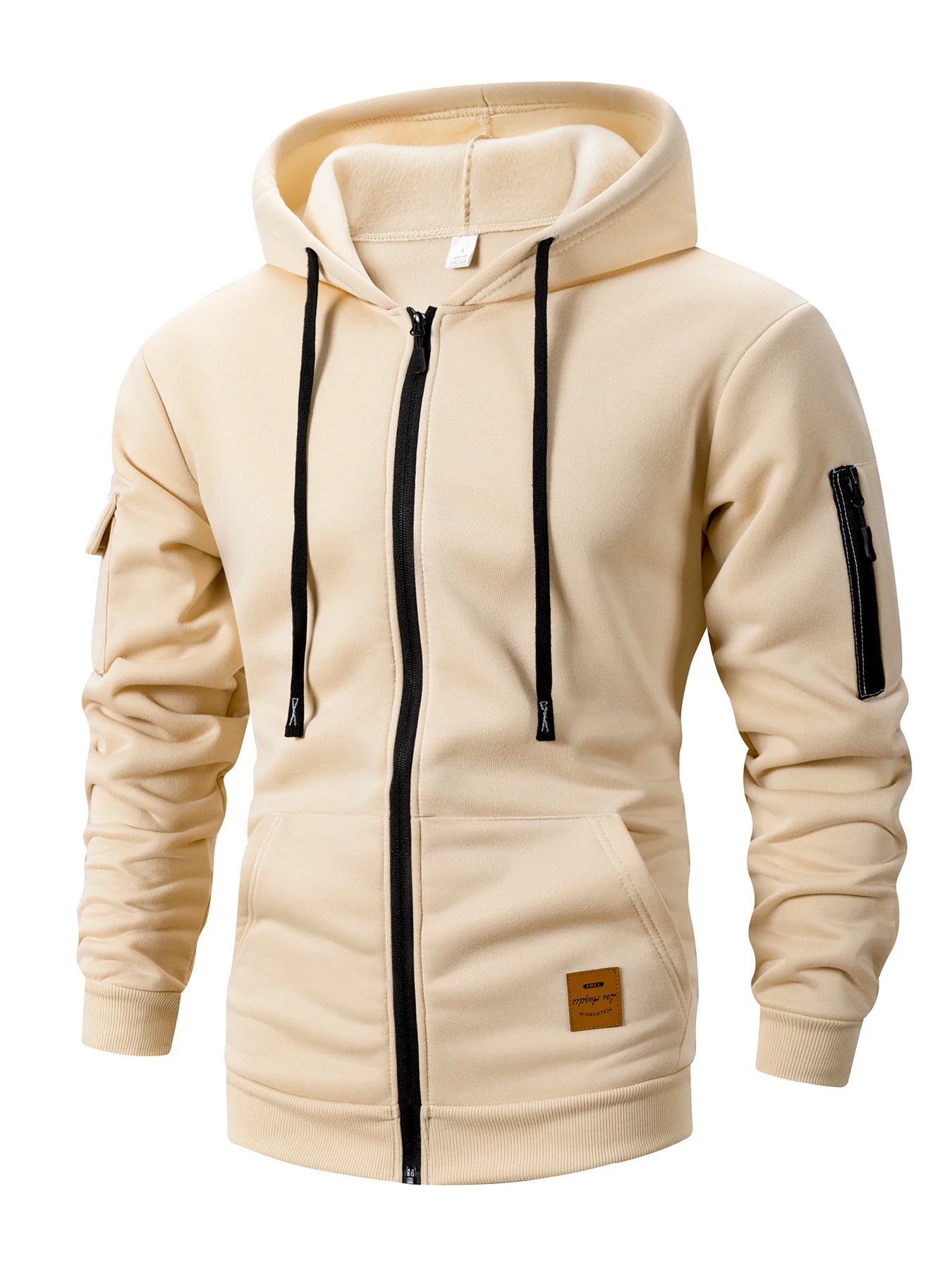 Ethan Hooded Casual Zip Jacket