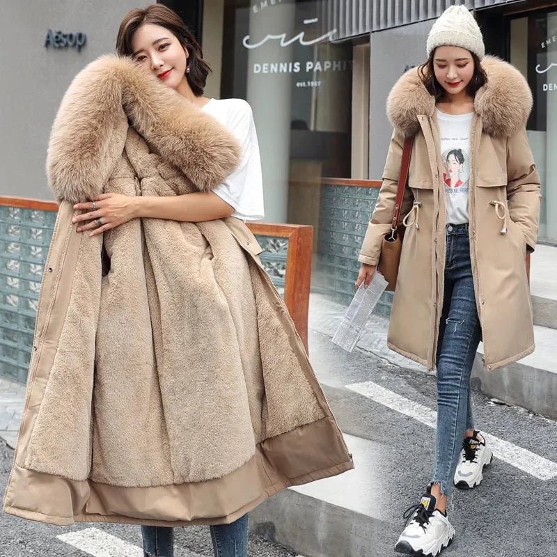 Aurora Long Hooded Winter Coat