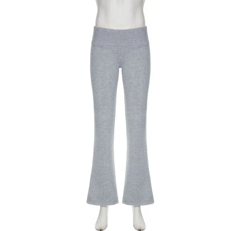 Clara Wide-Leg Cotton Trousers