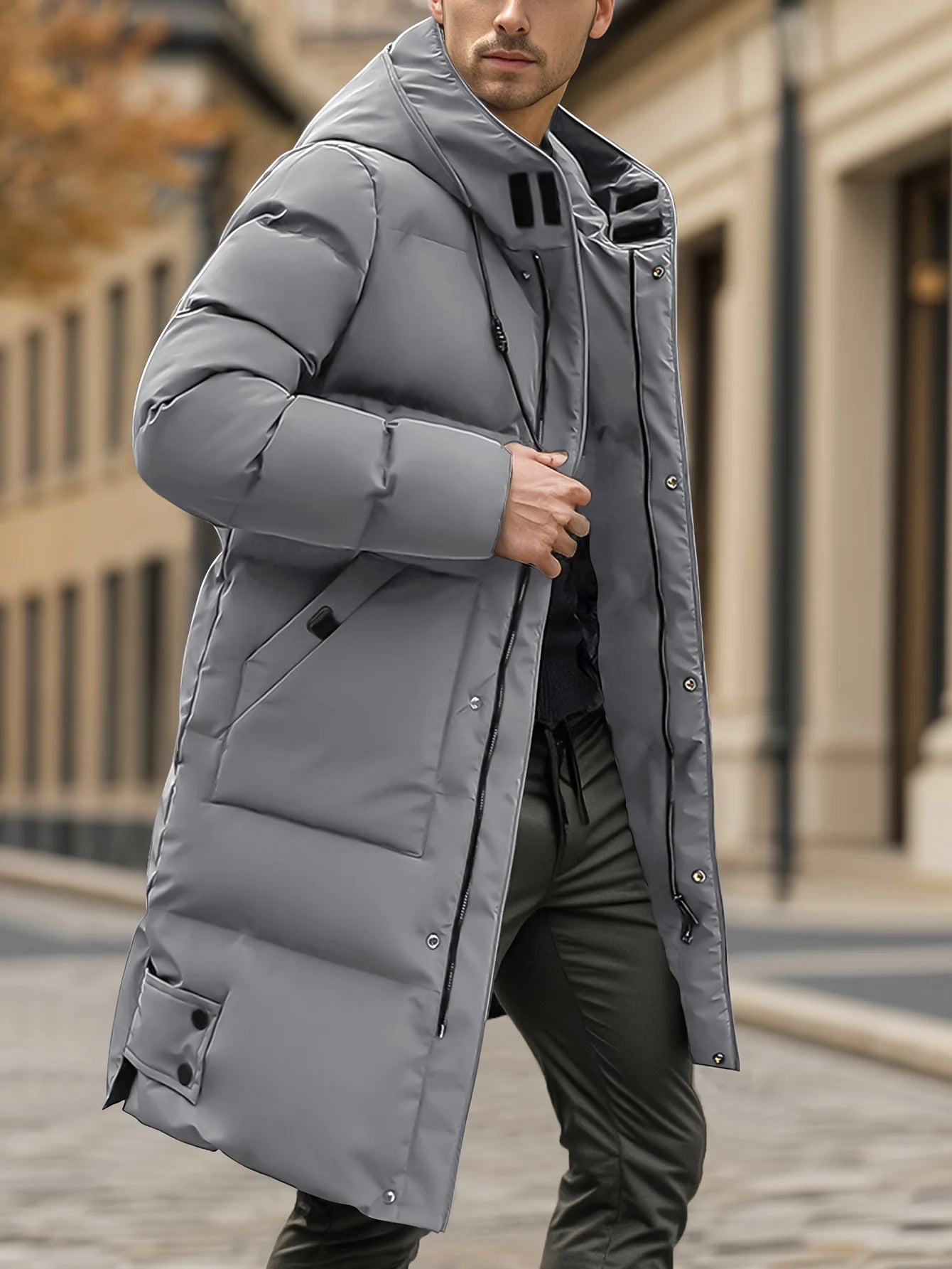 Aiden Oversized Hooded Jacket