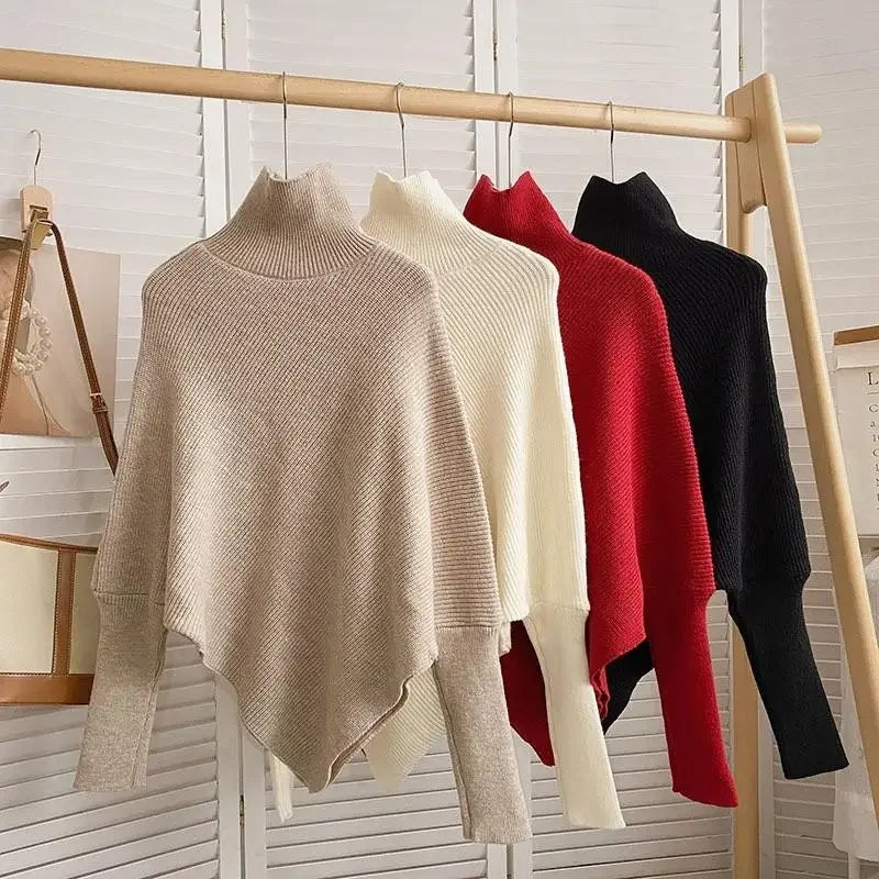 Noelle Turtleneck Knit Sweater