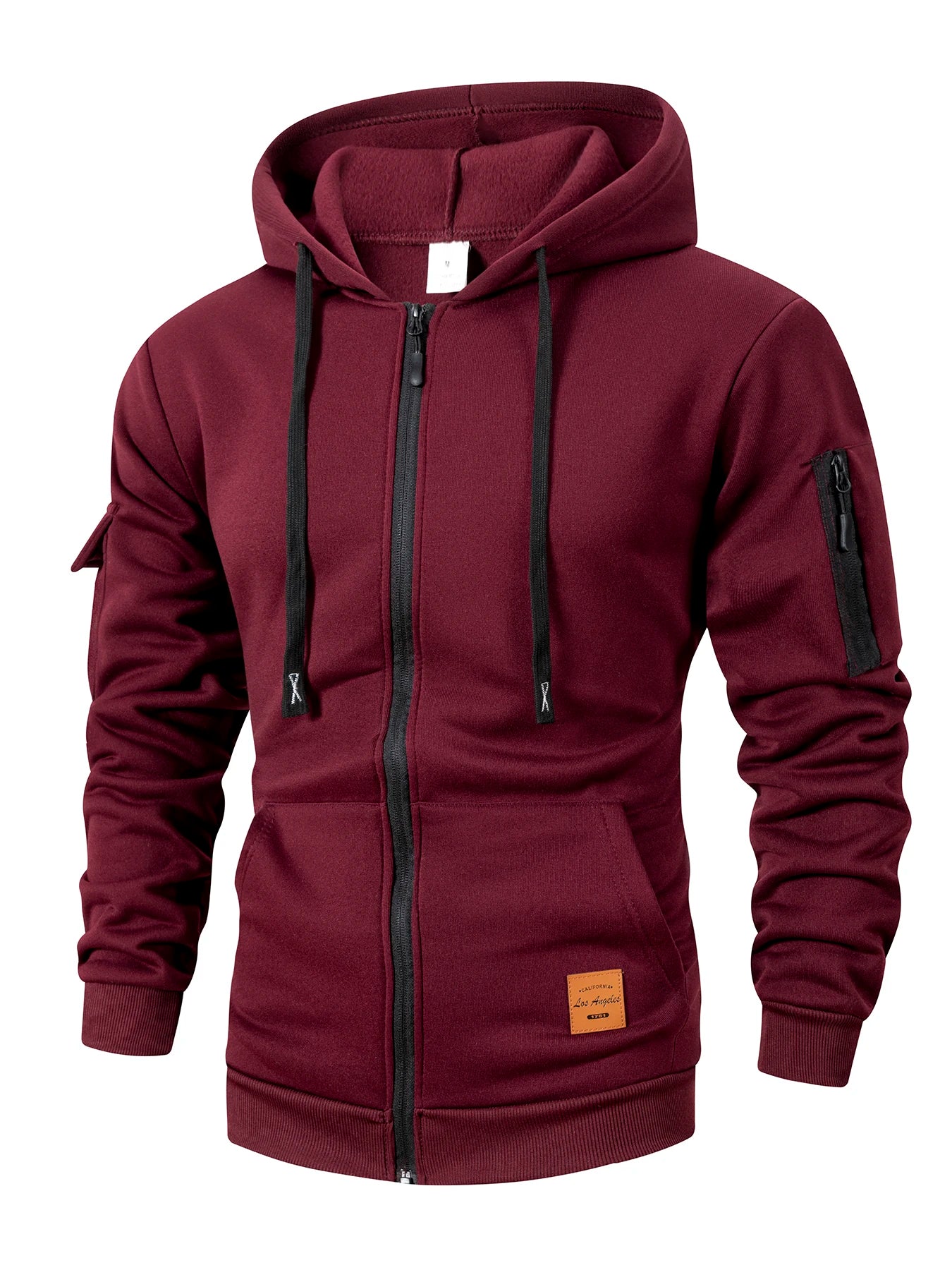 Ethan Hooded Casual Zip Jacket