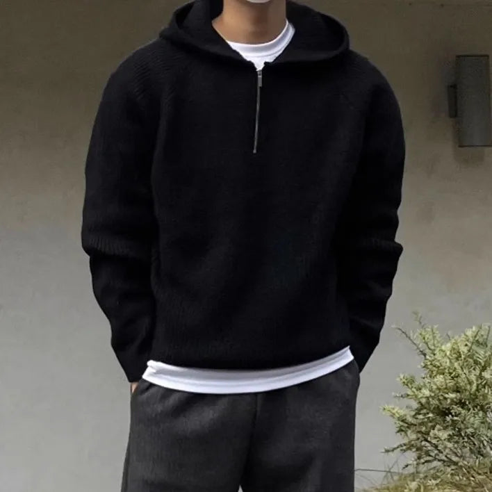 Theo Velvet Knit Turtleneck