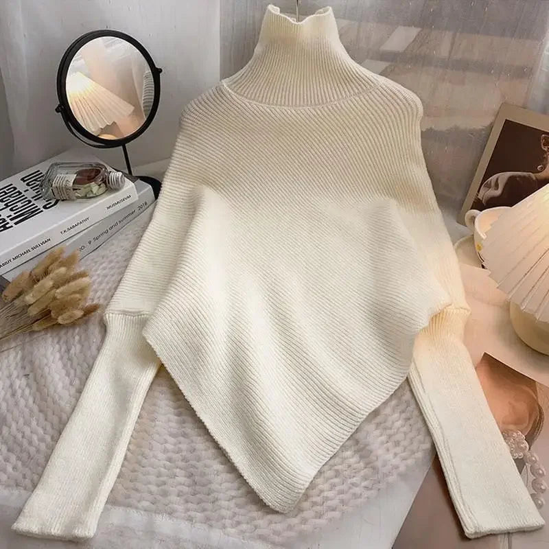 Noelle Turtleneck Knit Sweater