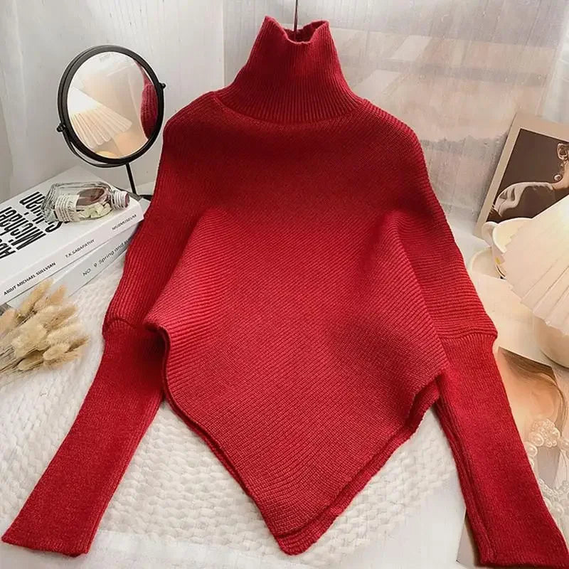 Noelle Turtleneck Knit Sweater