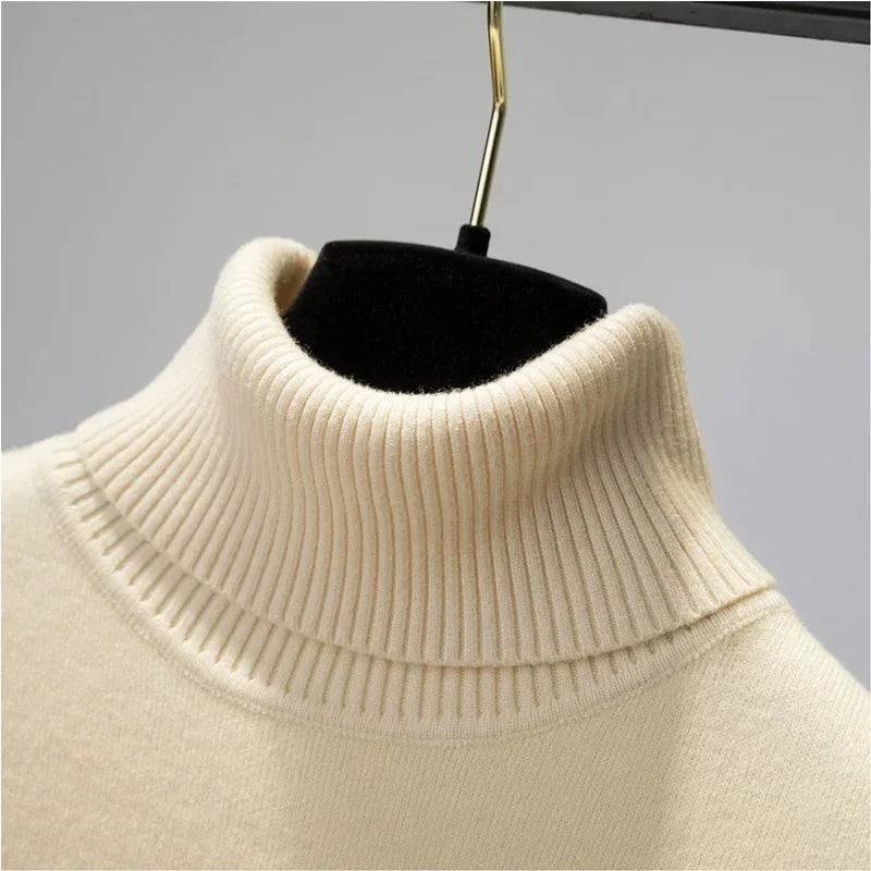 Amélie Velvet Knit Turtleneck