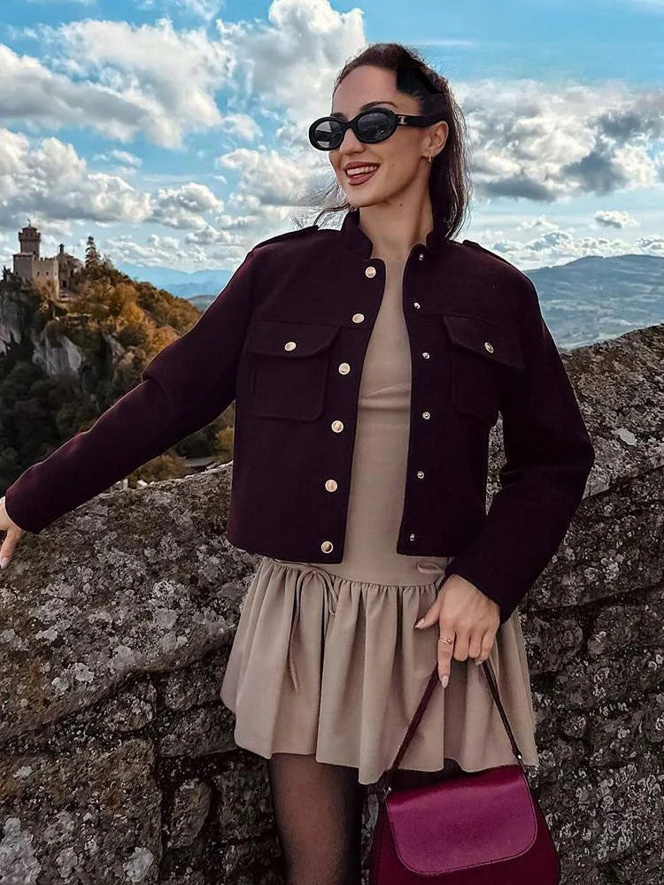 Colette Retro Cropped Jacket
