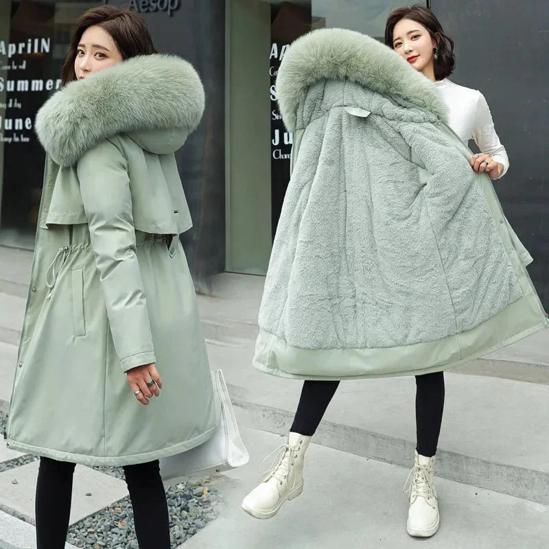 Aurora Long Hooded Winter Coat