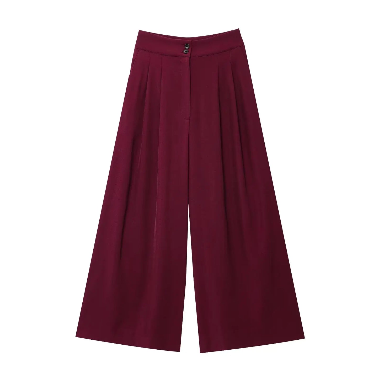 Amélie Satin Wide-Leg Jumpsuit