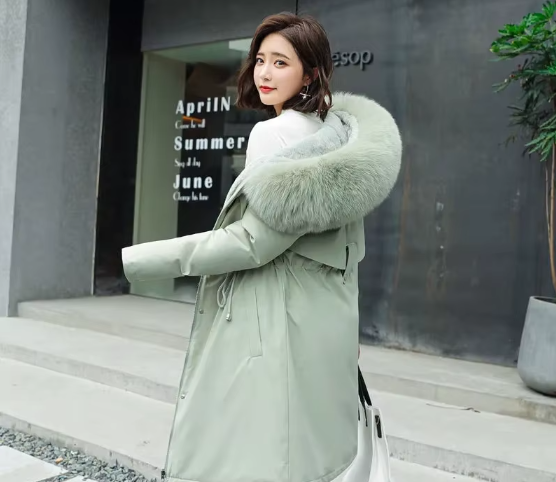 Aurora Long Hooded Winter Coat