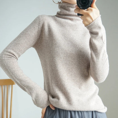 Isolde Wool Turtleneck Jumper