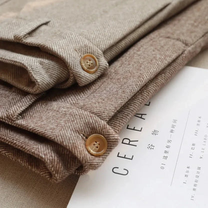 Clara High-Waist Pencil Trousers