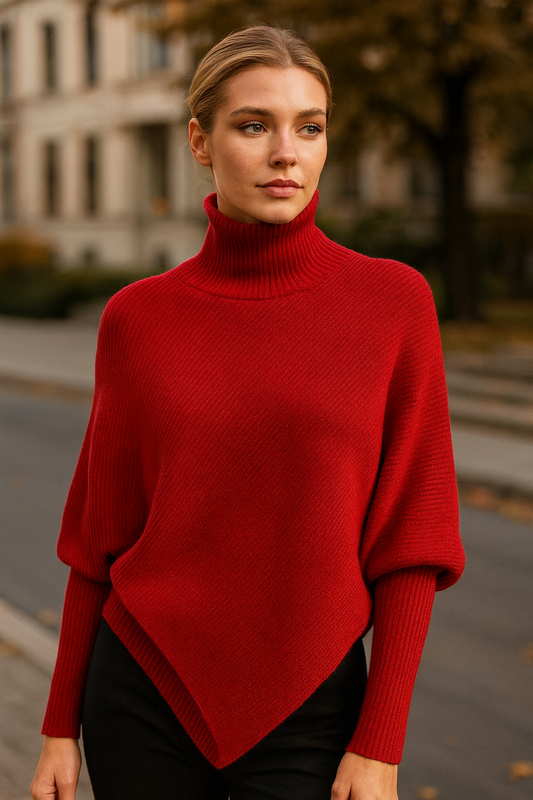 Noelle Turtleneck Knit Sweater