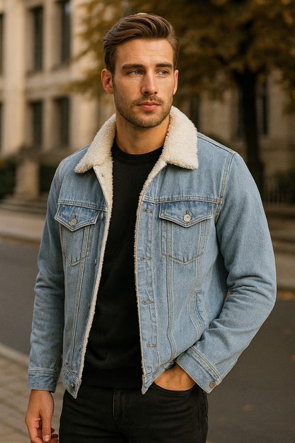 Arctic Denim Coat
