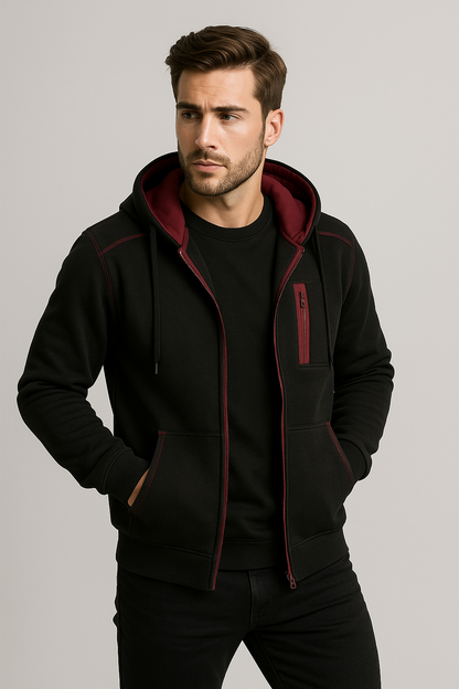 Noah Hooded Zip Jacket