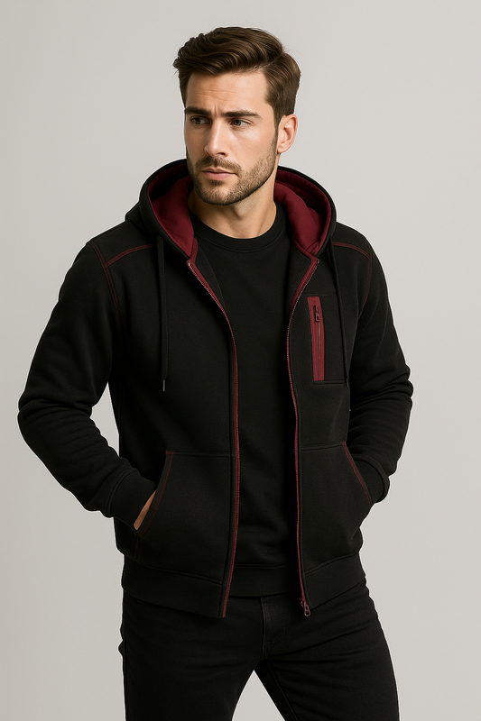 Noah Hooded Zip Jacket