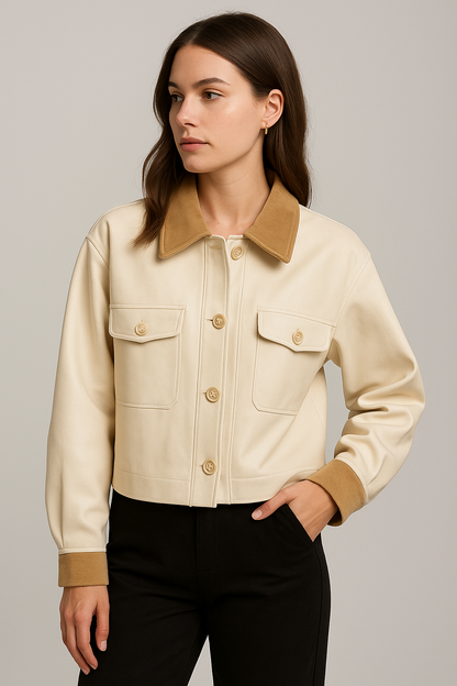 Camille High-Waist Pencil Trousers