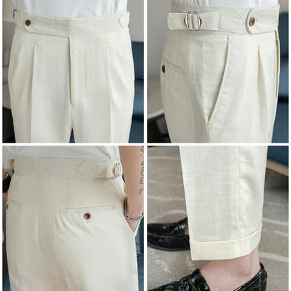 LinenEdge Smart Suit Trousers