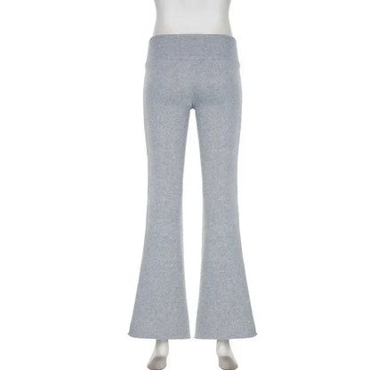 Clara Wide-Leg Cotton Trousers