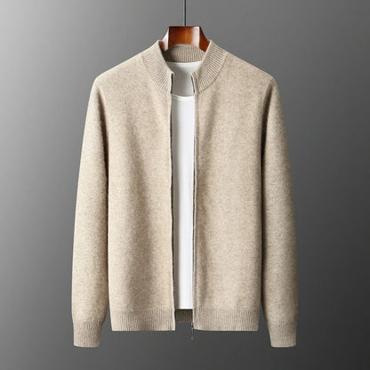 NordWool Zip Knit Cardigan