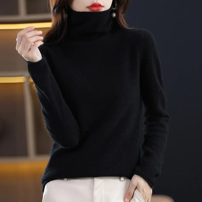 Isolde Wool Turtleneck Jumper