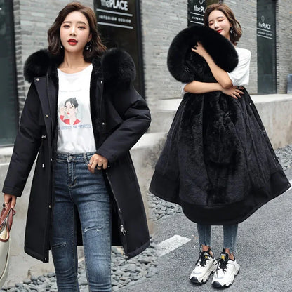 Aurora Long Hooded Winter Coat