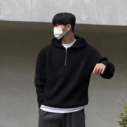 Theo Velvet Knit Turtleneck