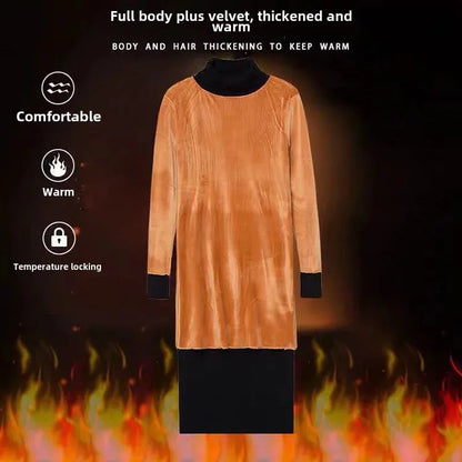 Seraphine Fleece Hooded Dress