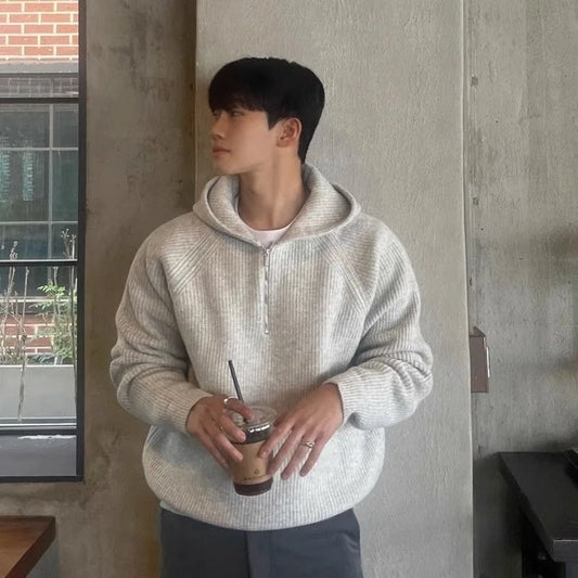 Theo Velvet Knit Turtleneck