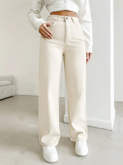 Siena High-Waist Straight Jeans