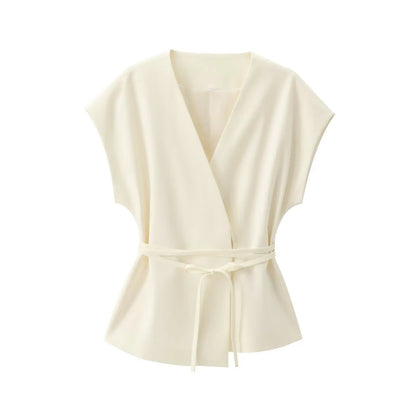 Amélie Satin Wide-Leg Jumpsuit