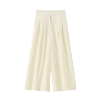 Amélie Satin Wide-Leg Jumpsuit