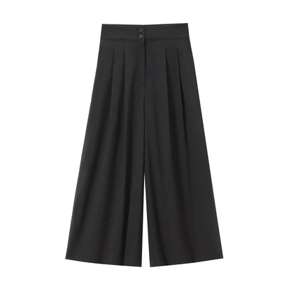 Amélie Satin Wide-Leg Jumpsuit